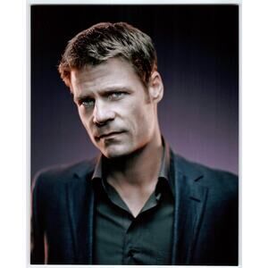 Vintage 2000s Actor Portrait Photo Studio Headshot V Joel Gretsch Glossy Print